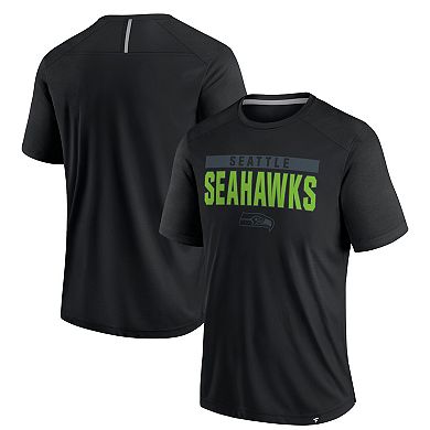 Men's Fanatics Black Seattle Seahawks Defender Blackout T-Shirt