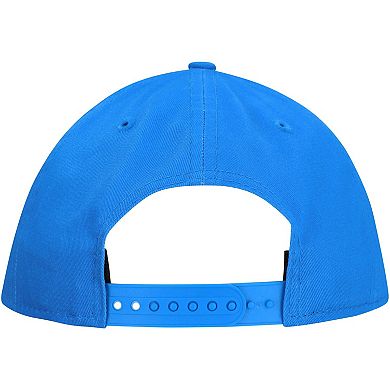 Men's New Era Blue Detroit Lions Main Low Profile 9FIFTY Snapback Hat