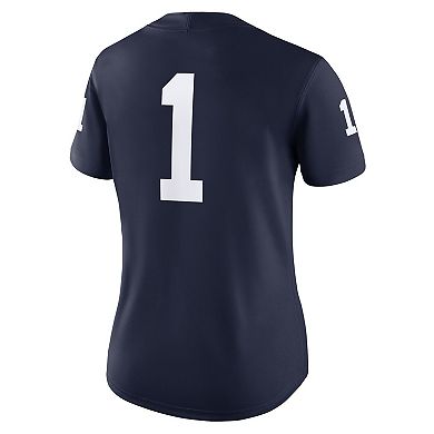 Women's Nike #1 Navy Penn State Nittany Lions Game Jersey