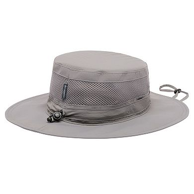 Men's Columbia Gray Michigan State Spartans Bora Bora III Omni-Shade Booney Hat
