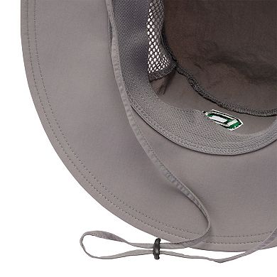 Men's Columbia Gray Michigan State Spartans Bora Bora III Omni-Shade Booney Hat