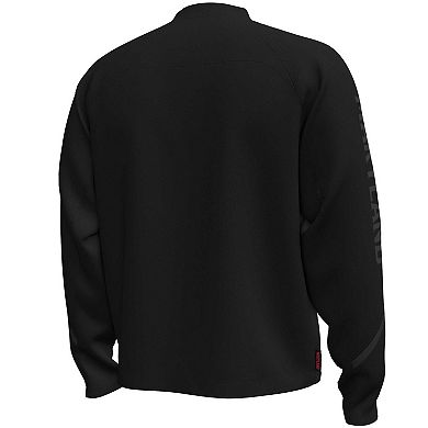 Men's Under Armour Black Maryland Terrapins Unstoppable Full-Zip Bomber Jacket