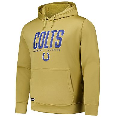 Men's Gold Indianapolis Colts Top Ranked Pullover Hoodie