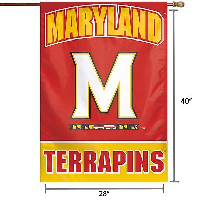 WinCraft Maryland Terrapins 28" x 40" Full Name Single-Sided Vertical Banner