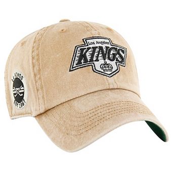 Men's '47 Khaki Los Angeles Kings Earldor Clean Up Adjustable Hat
