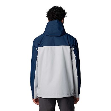 Men's Columbia Navy/Silver Dallas Cowboys Field Bound Omni-Shield Full Zip Jacket