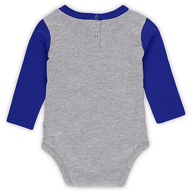 Newborn & Infant Kentucky Wildcats Double Up Long Sleeve Bodysuit & Pant Set