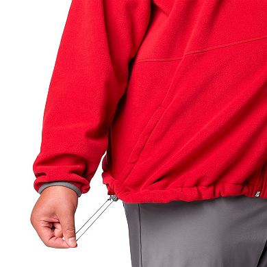 Men's Columbia Crimson Alabama Crimson Tide Big & Tall Flanker�� IV Fleece Raglan Full-Zip Jacket