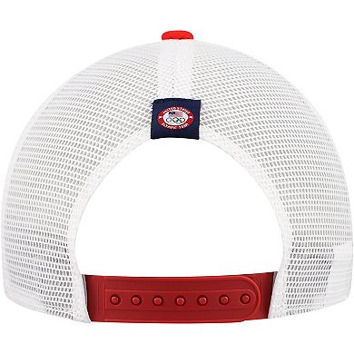 Youth Nike Red/White Team USA Rise Performance Trucker Adjustable Hat