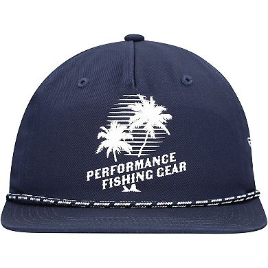 Men's Columbia Navy Dallas Cowboys PHG Back Tack Adjustable Hat