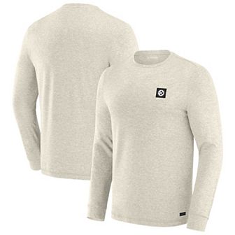 Men's J. Palmer White Pittsburgh Steelers Four Down Long Sleeve T-Shirt
