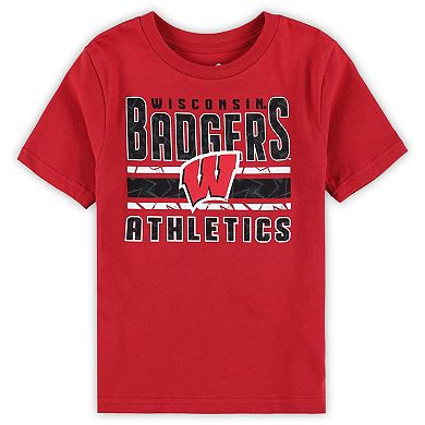 Preschool Wisconsin Badgers In the Mix T-Shirt Combo Set