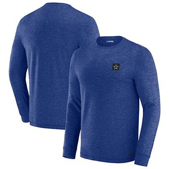 Men's J. Palmer Blue Dallas Cowboys Four Down Long Sleeve T-Shirt