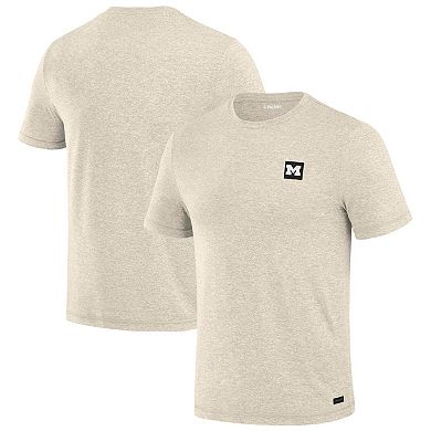 Men's J. Palmer White Michigan Wolverines Four Down T-Shirt