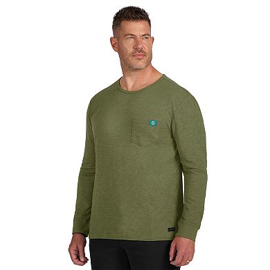 Men's J. Palmer Olive Miami Dolphins In-The-Pocket Long Sleeve T-Shirt