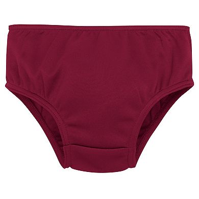 Girls Preschool Burgundy Washington Commanders Spirit Cheerleader Two-Piece Set with Bloomers