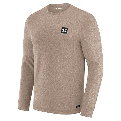 Men's J. Palmer Tan Cincinnati Bengals Four Down Long Sleeve T-Shirt