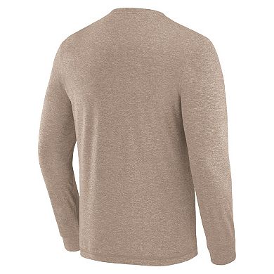 Men's J. Palmer Tan Cincinnati Bengals Four Down Long Sleeve T-Shirt