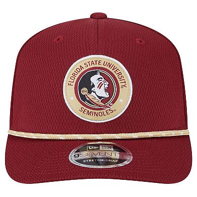 Men's New Era Garnet Florida State Seminoles COOLERA 9SEVENTY Rope Stretch-Snap Hat
