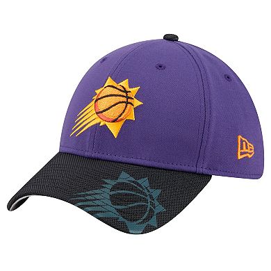 Men's New Era Purple Phoenix Suns Sport Night 39THIRTY Flex Hat