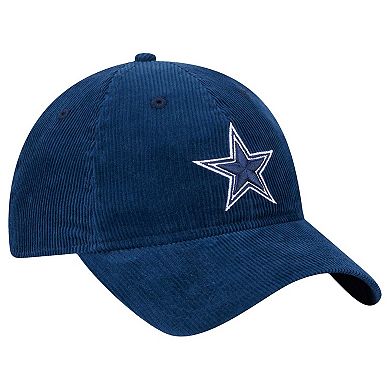Men's New Era Navy Dallas Cowboys Corded 9TWENTY Adjustable Hat