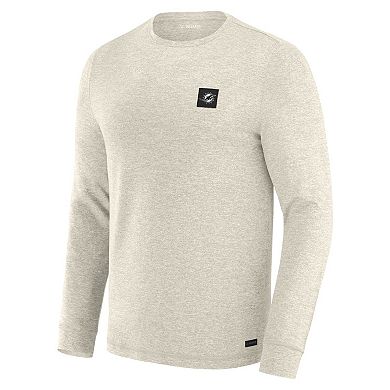 Men's J. Palmer White Miami Dolphins Four Down Long Sleeve T-Shirt