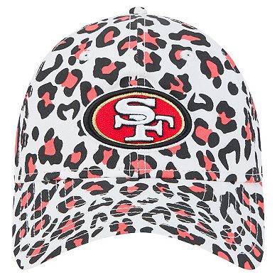 Preschool New Era White San Francisco 49ers Active Leopard 9TWENTY Adjustable Hat