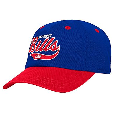Infant Royal/Red Buffalo Bills My First Tail Sweep Slouch Flex Hat