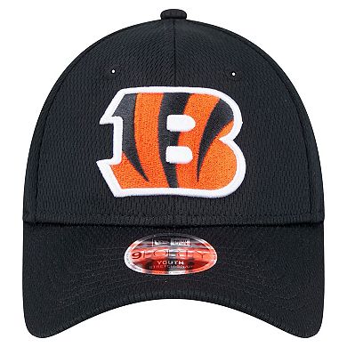 Toddler New Era Black Cincinnati Bengals Main 9FORTY Adjustable Hat