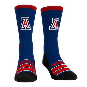 Unisex Rock Em Socks Arizona Wildcats Gametime Stripe Crew Socks