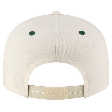 Men's New Era Cream/Hunter Green Team USA Chrome 9FIFTY Snapback Hat