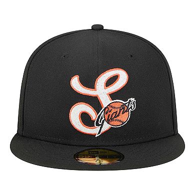 Men's New Era Black San Francisco Giants Duo Logo 2.0 59FIFTY Fitted Hat