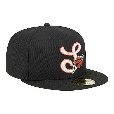 Men's New Era Black San Francisco Giants Duo Logo 2.0 59FIFTY Fitted Hat