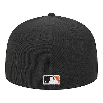 Men's New Era Black San Francisco Giants Duo Logo 2.0 59FIFTY Fitted Hat