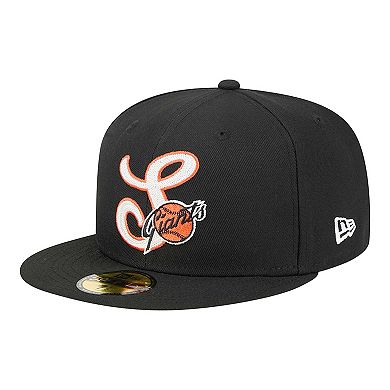 Men's New Era Black San Francisco Giants Duo Logo 2.0 59FIFTY Fitted Hat