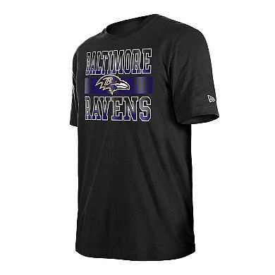 Men's New Era Black Baltimore Ravens City Team T-Shirt