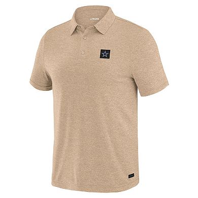 Men's J. Palmer Cream Dallas Cowboys Four Down Polo