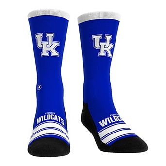 Unisex Rock Em Socks Kentucky Wildcats Gametime Stripe Crew Socks