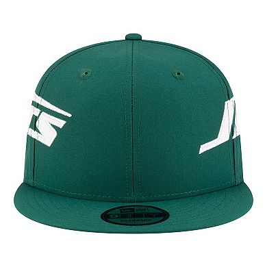 Men's New Era Green New York Jets Helmet 9FIFTY Snapback Hat
