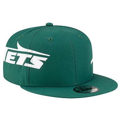 Men's New Era Green New York Jets Helmet 9FIFTY Snapback Hat