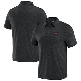 Men's J. Palmer Black San Francisco 49ers Four Down Polo