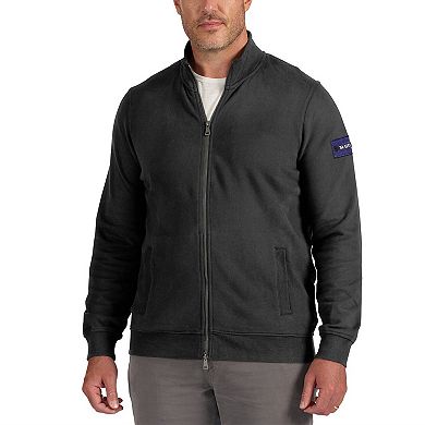 Men's J. Palmer Black Baltimore Ravens QB1 Full-Zip Sweatshirt