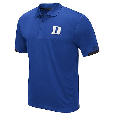 Men's Colosseum Royal Duke Blue Devils Santry Polo