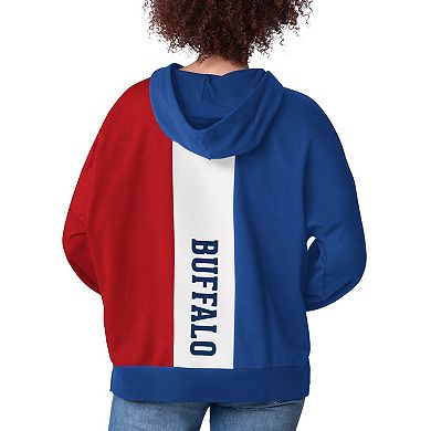 Women's Starter Royal Buffalo Bills Power Move Long Sleeve Pullover Hoodie