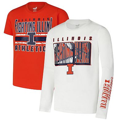 Youth Illinois Fighting Illini In the Mix T-Shirt Combo Set