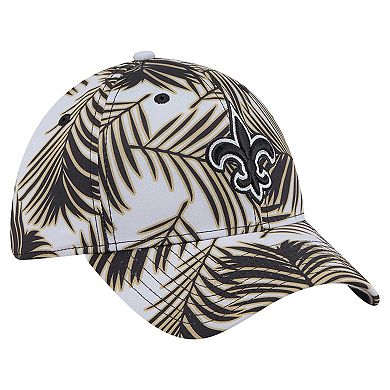 Men's New Era Gray New Orleans Saints Palms 39THIRTY Flex Hat