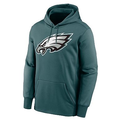 Men's Nike Jalen Hurts Midnight Green Philadelphia Eagles Player Name & Number Performance Pullover��Hoodie