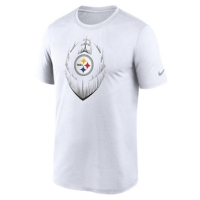Men's Nike White Pittsburgh Steelers Primetime Legend Icon Performance T-Shirt