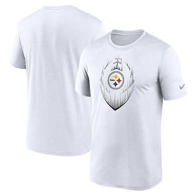 Men's Nike White Pittsburgh Steelers Primetime Legend Icon Performance T-Shirt