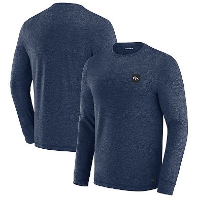 Men's J. Palmer Navy Denver Broncos Four Down Long Sleeve T-Shirt
